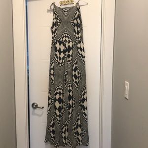 ASOS Geometric Print Maxi Dress